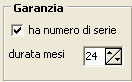 Garanzia.