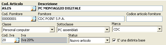 Distinta Base.