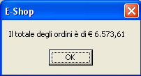 Valorizzazione ordini presenti in Griglia