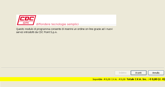 Servizio B2B di CDC Point SpA.