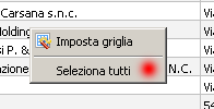 Seleziona tutti.