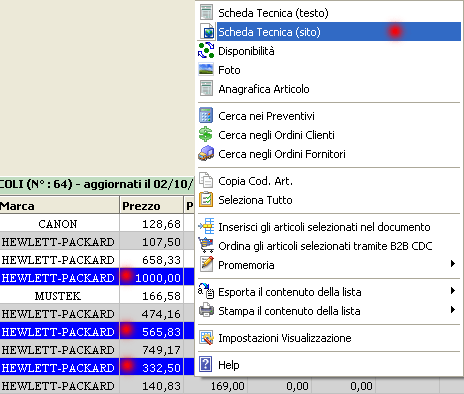 Multiselezione.